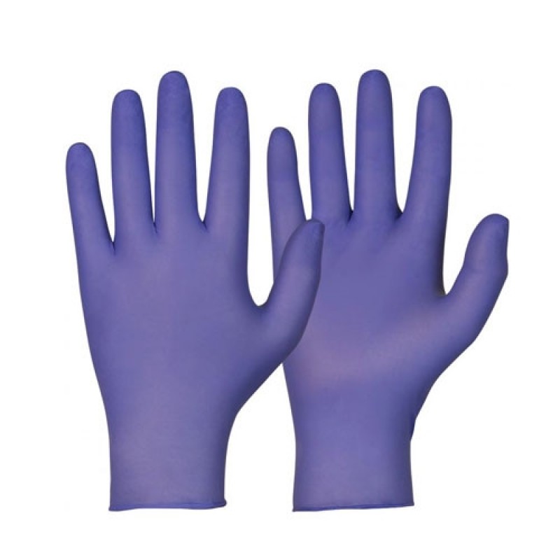 Handsker Nitril Pudderfri Indigo Blå SOFT, 100 stk