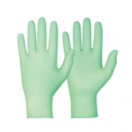 HandskeNitrilpudderfrimedAloeVeragrnne100Stk-20