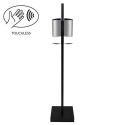 Creme- og håndspritdispenser, gulvstander, Premium Dobbelt