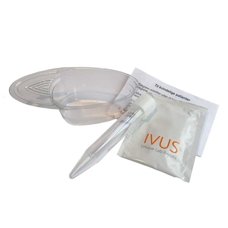 Sterilt urinkit til urintest - CE og IVD certificeret - 50 kit