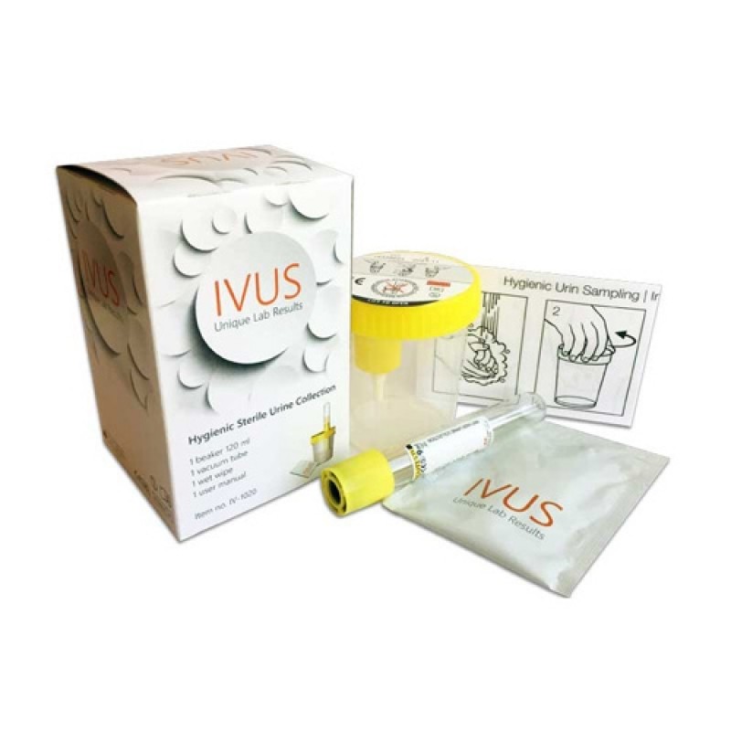 Urinkit med U-formet rør - berøringsfrit vakuum system - CE og IVD certificeret - 100 x 1 stk.