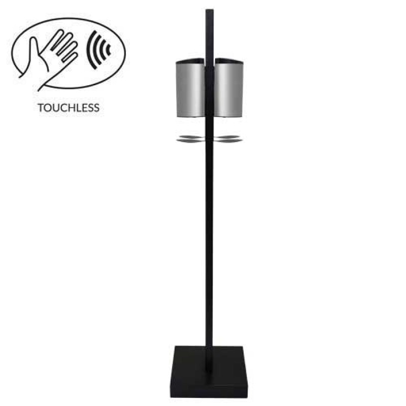 Creme- og håndspritdispenser, 2 stk af hver, gulvstander, Premium Quatro