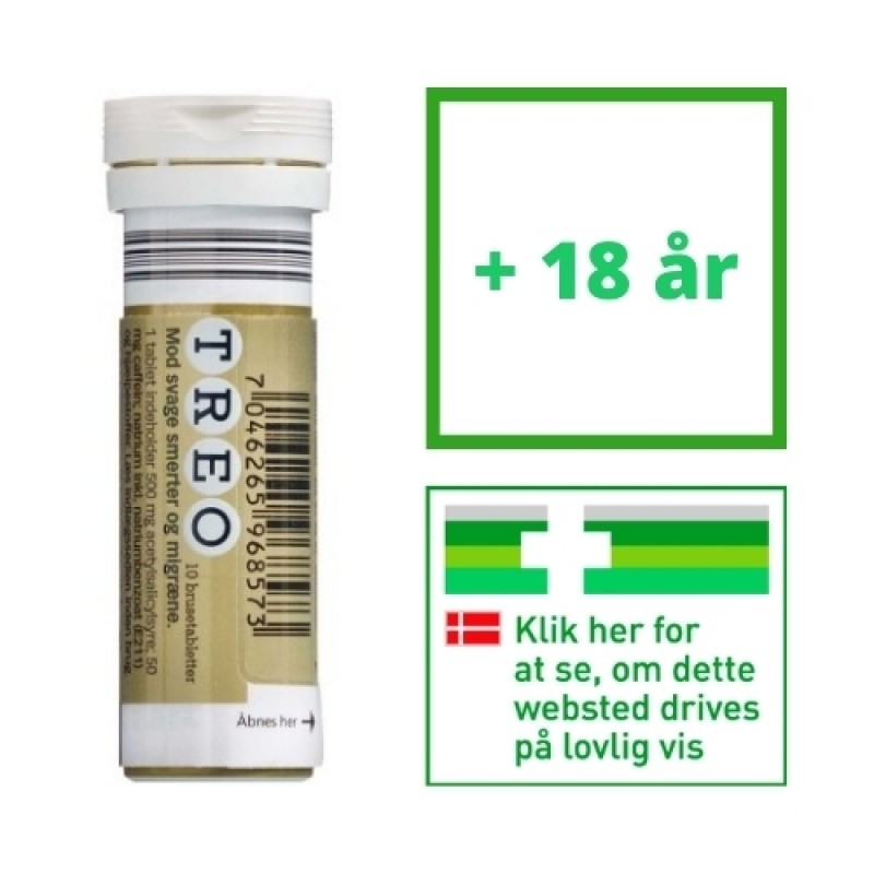 Treo brusetabletter - 10 styks