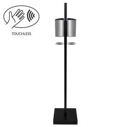 Creme- og håndspritdispenser, 2 stk af hver, gulvstander, Premium Quatro